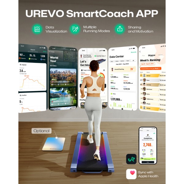 Фото - Бігова доріжка UREVO CyberPad Home URTM038