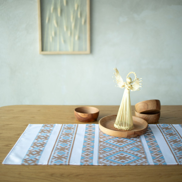 Фото - Полотенце для рук Едельвіка бежевый 38х83 см (55-25/00)