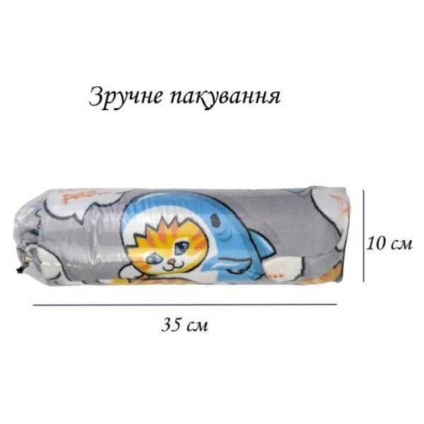 Фото - Плед полуторний Love You Home фліс Веселі приятелі 150x200 см (8189)