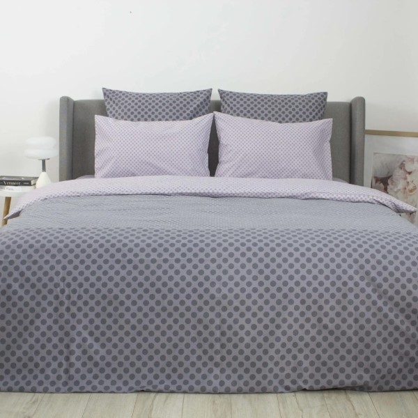 Фото - Комплект постільної білизни ТЕП Happy Sleep сімейний Shadow +нав. 50x70 см (2-03797_36357)