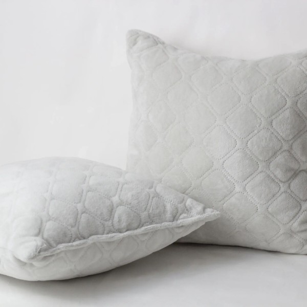 Фото - Подушка декоративная ТЕП VELURE 40х40 см Light Grey NEW (3-00437_34057)