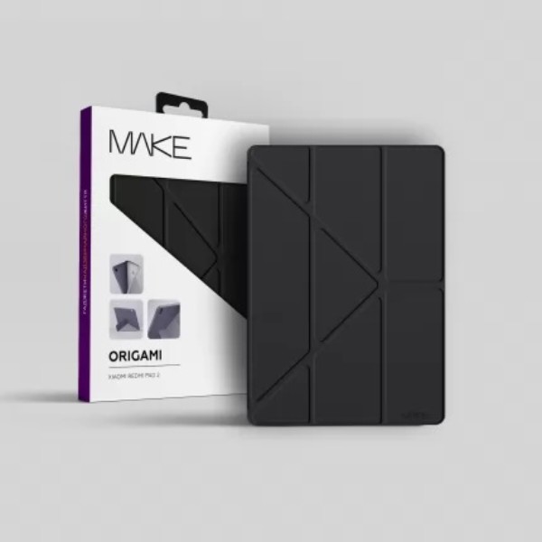 Фото - Чохол для планшета MAKE Origami for Xiaomi Redmi Pad 2 (9.7'') , Black (MTCO-XRP2S97BK)