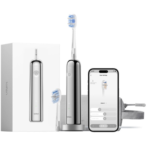 Фото - Зубная щетка электрическая Laifen Wave PRO сталь (1TB92-S-XX-SS-002) Фото - Зубная щетка электрическая Laifen Wave PRO сталь (1TB92-S-XX-SS-002)