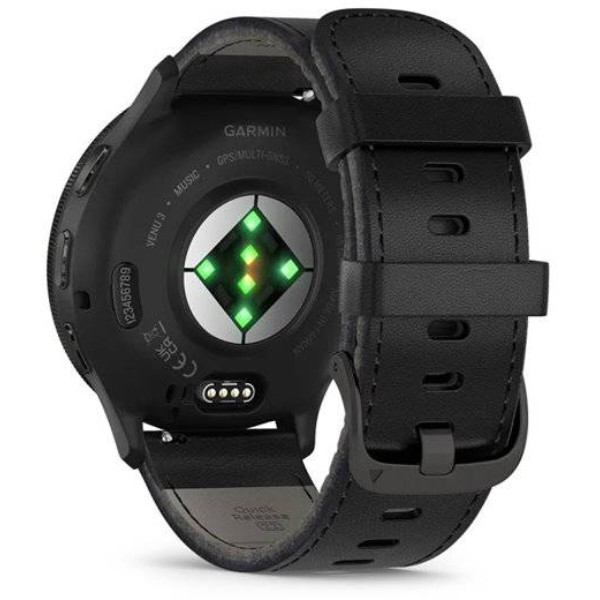Фото - Смарт-годинник Garmin Venu 3 Black+Slate (010-02784-52)