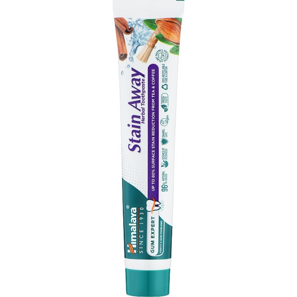 Фото - Зубна паста Himalaya Herbals комплексний догляд з відбілюванням 75 мл (6297000713977)