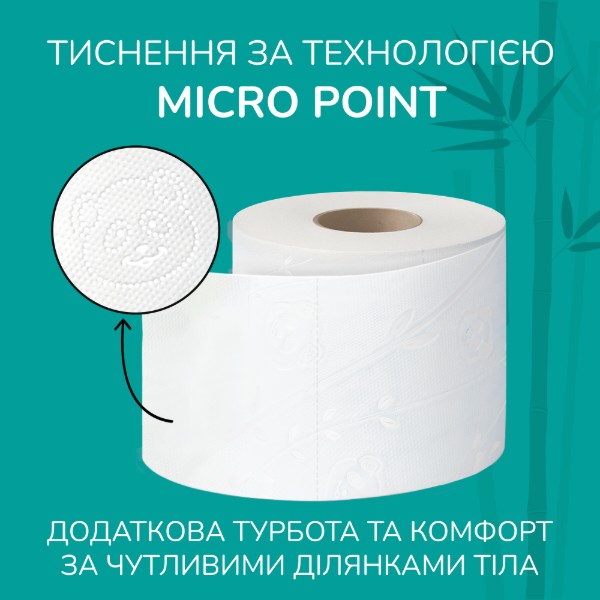 Фото - Туалетная бумага Сніжна панда EXTRA CARE Sensitive 3сл, 16 шт.