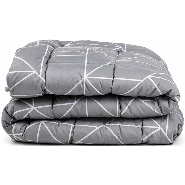 Фото - Ковдра демісезонна двоспальна Руно 172х205 Crystal Grey (316.52_Crystal Grey demi)
