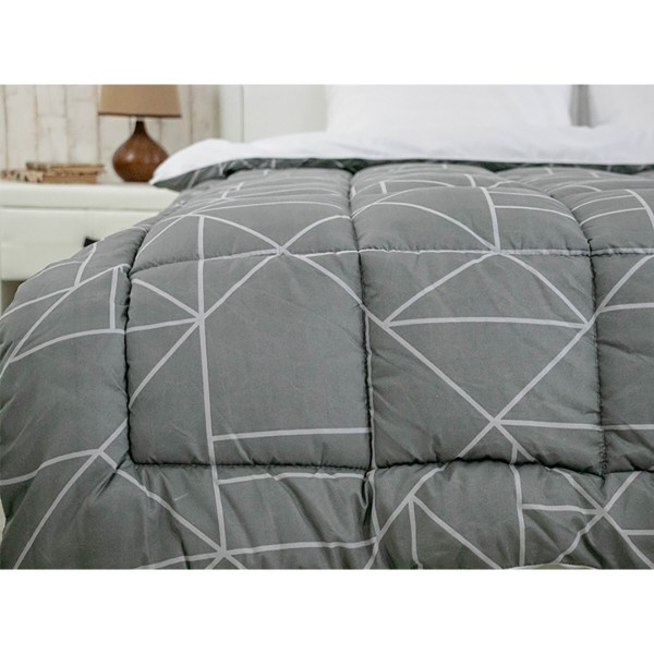 Фото - Ковдра демісезонна двоспальна Руно 172х205 Crystal Grey (316.52_Crystal Grey demi)