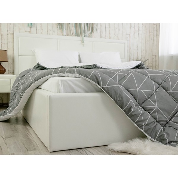 Фото - Ковдра демісезонна двоспальна Руно 172х205 Crystal Grey (316.52_Crystal Grey demi)