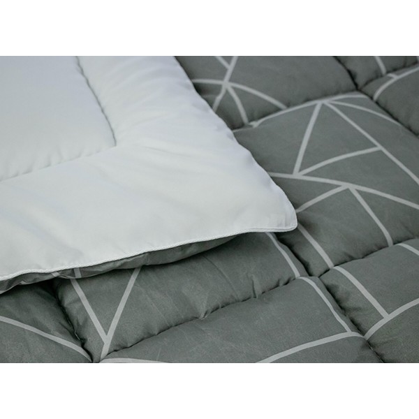 Фото - Ковдра демісезонна двоспальна Руно 172х205 Crystal Grey (316.52_Crystal Grey demi)