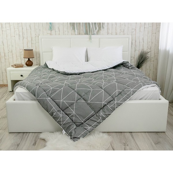 Фото - Одеяло демисезонное двуспальное Руно 172х205 Crystal Grey (316.52_Crystal Grey)
