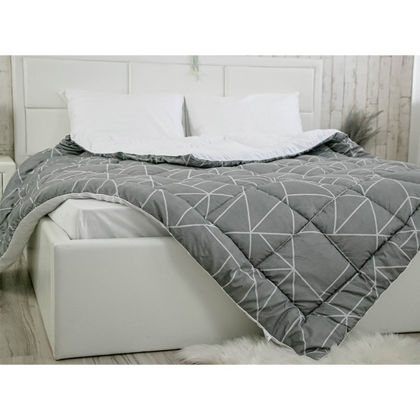 Фото - Одеяло демисезонное двуспальное Руно 172х205 Crystal Grey (316.52_Crystal Grey)