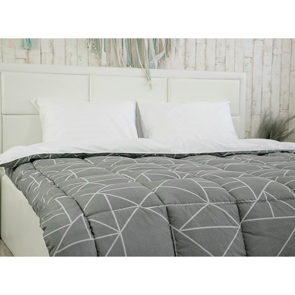 Фото - Одеяло демисезонное двуспальное Руно 172х205 Crystal Grey (316.52_Crystal Grey)