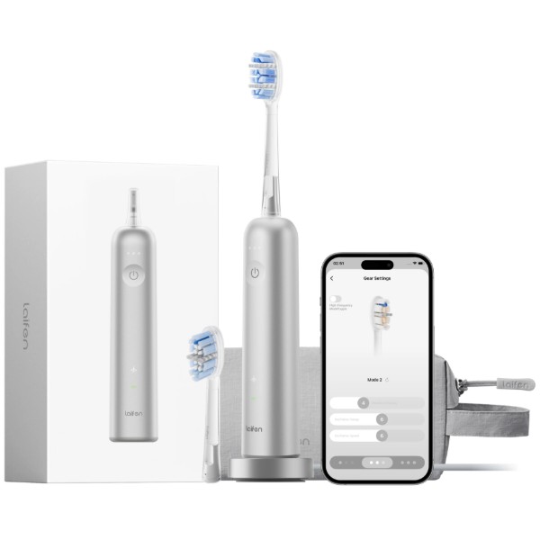Фото - Зубная щетка электрическая Laifen Wave PRO Original (1TB92-A-XX-SI-002) Фото - Зубная щетка электрическая Laifen Wave PRO Original (1TB92-A-XX-SI-002)