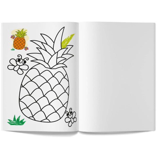 Фото - Раскраски Crystal Book Цветная. Фрукты (9786175476246)