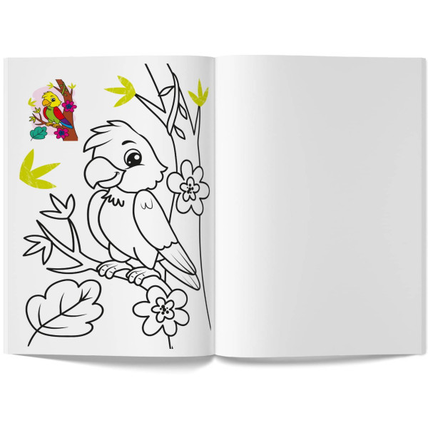 Фото - Раскраски Crystal Book Цветная. Зоопарк (9786175476239)