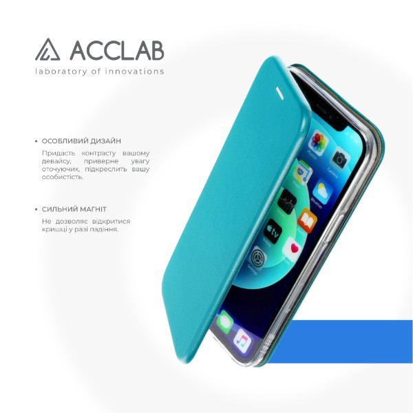 Фото - Чохол для смартфону ACCLAB Elegance for Xiaomi Redmi Note 14S Blue (1283126631795)