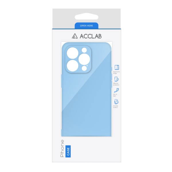 Фото - Чехол для смартфона ACCLAB SoftShell for Apple iPhone 16 Pro Max Blue (1283126611575)