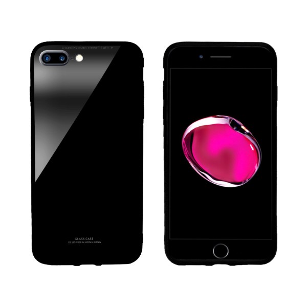 Фото - Чехол для смартфона Intaleo Real Glass for Apple iPhone 8 Plus Black (1283126484384)