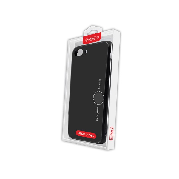 Фото - Чехол для смартфона Intaleo Real Glass for Apple iPhone 8 Plus Black (1283126484384)