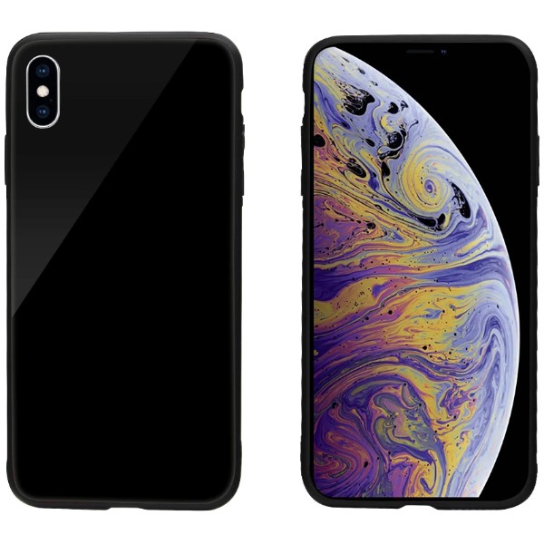 Фото - Чохол для смартфону Intaleo Real Glass for Apple iPhone XS Max Black (1283126494789)
