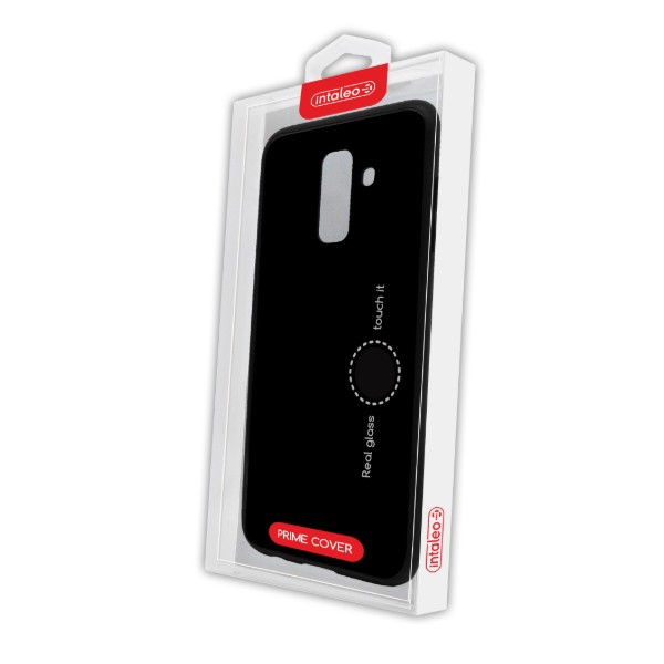 Фото - Чохол для смартфону Intaleo Real Glass for Samsung A6+ (A605) Black (1283126488375)