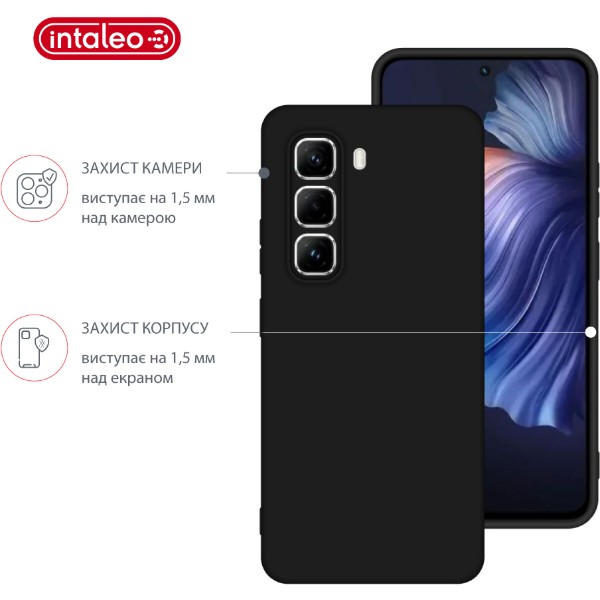 Фото - Чохол для смартфону Intaleo SoftShell for Infinix Hot 60 Pro Plus Black (1283126635823)
