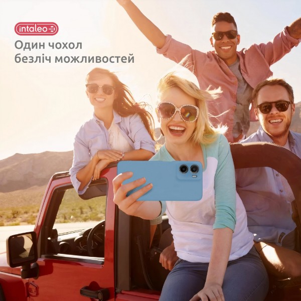 Фото - Чохол для смартфона Intaleo SoftShell for Motorola G06 Blue (1283126635915)