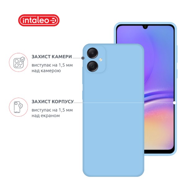 Фото - Чохол для смартфону Intaleo SoftShell for Samsung Galaxy A06 Light Blue (1283126609480)