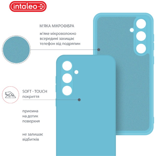 Фото - Чохол для смартфону Intaleo SoftShell for Samsung Galaxy S25 FE Blue (1283126636025)