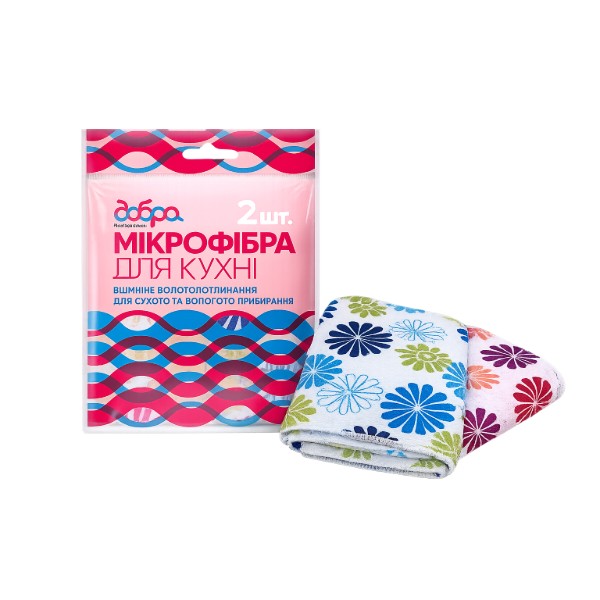 Фото - Салфетка бытовая Добра господарочка для кухни 2 шт. (4820086522052)