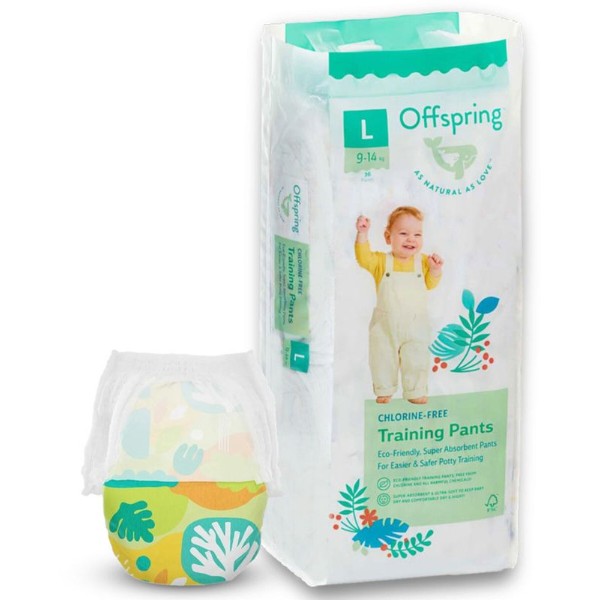 Фото - Одноразовые подгузники-трусики Offspring размер L 9-14 кг 36 шт. Лес (DP-OI-FAP-L36P-FRT)