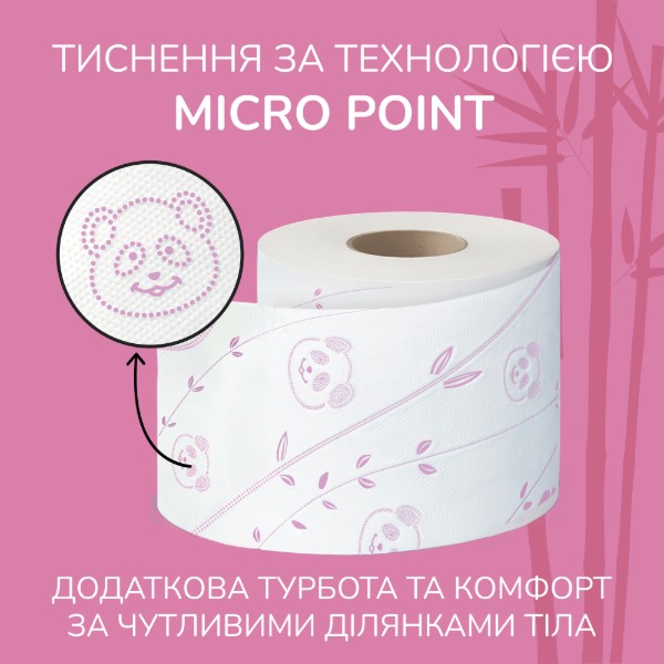 Фото - Туалетний папір Сніжна панда EXTRA CARE Aroma 4сл, 16 шт.