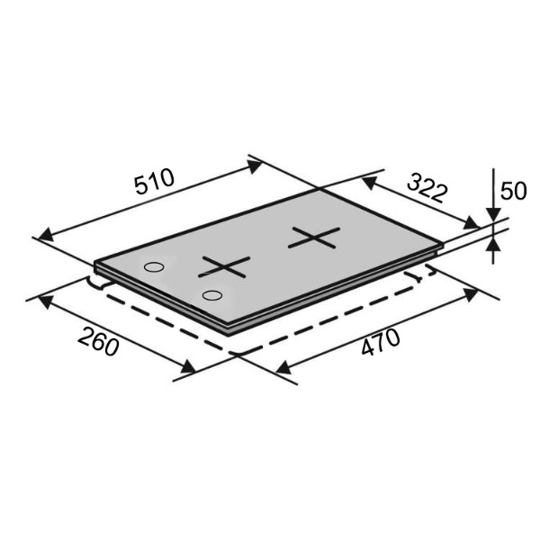 Фото - Варильна поверхня газова Ventolux HG320G CEST (BK) 11