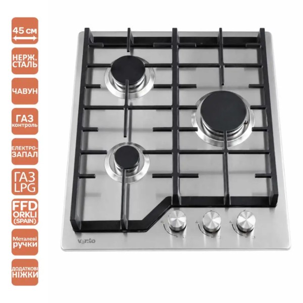 Фото - Варильна поверхня газова Ventolux HG 430 L7 CS (X)