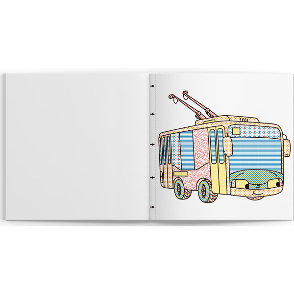Фото - Раскраски Crystal Book лучшие водяные. Транспорт (9789669871053)