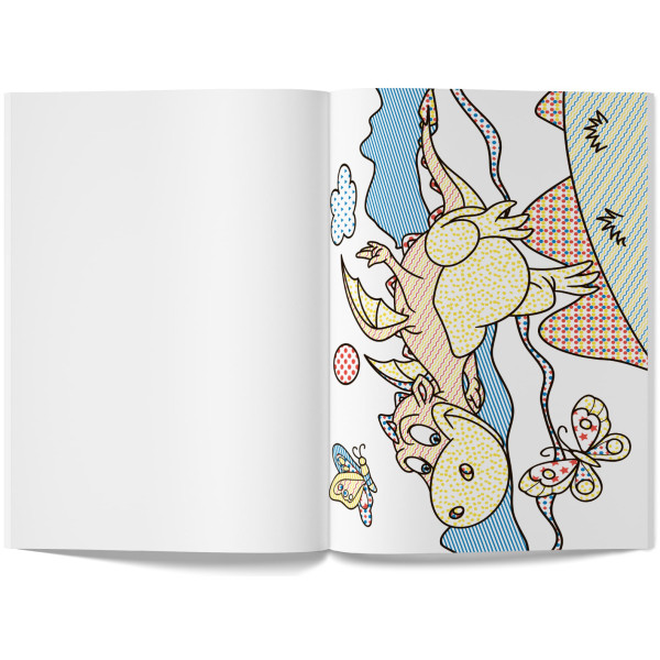 Фото - Розмальовки Crystal Book чарівні водяні. Дракони (9789669875860)