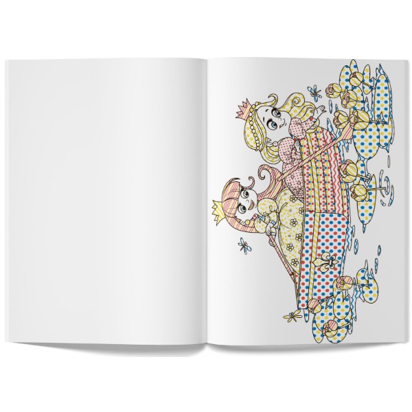 Фото - Розмальовки Crystal Book чарівні водяні. Подружки (9789669874047)