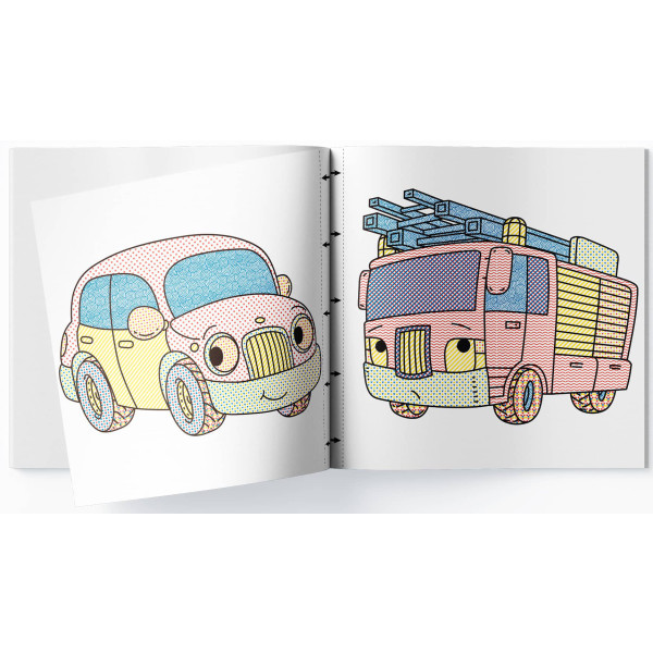 Фото - Раскраски Crystal Book лучшие водяные. Транспорт (9789669871053)