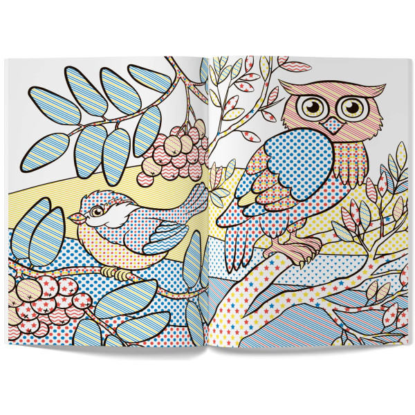Фото - Раскраски Crystal Book волшебные водяные. Птицы (9789669874573)