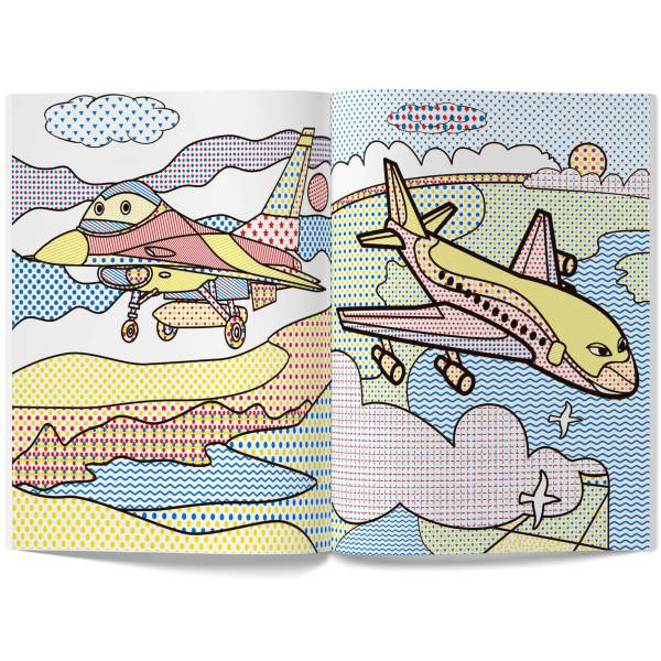 Фото - Розмальовки Crystal Book великі водяні. Літаки (9789669876836)