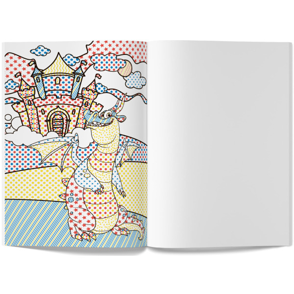 Фото - Розмальовки Crystal Book чарівні водяні. Дракони (9789669875860)