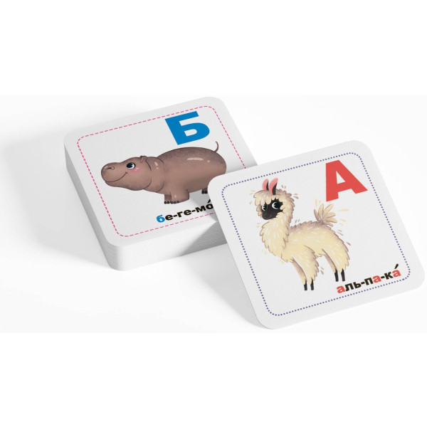 Фото - Карточки обучающие Crystal Book Умные. Живая азбука. 30 карточек (9786175475706)