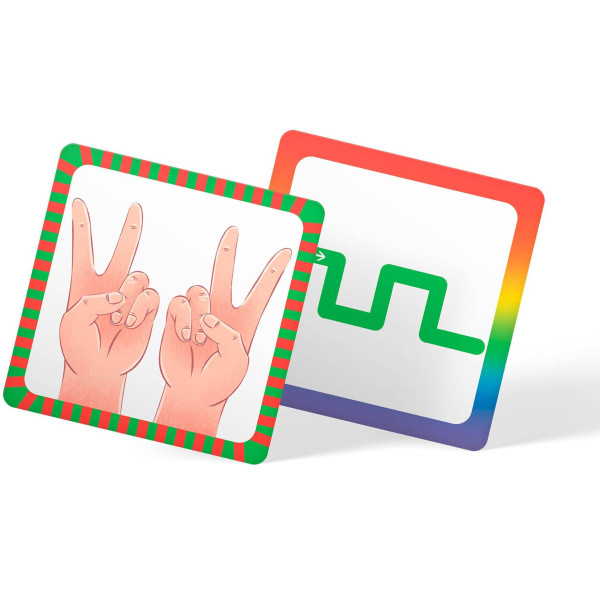 Фото - Картки навчальні Crystal Book Розумні. Розвиток моторики. 30 карток (9786175475263)