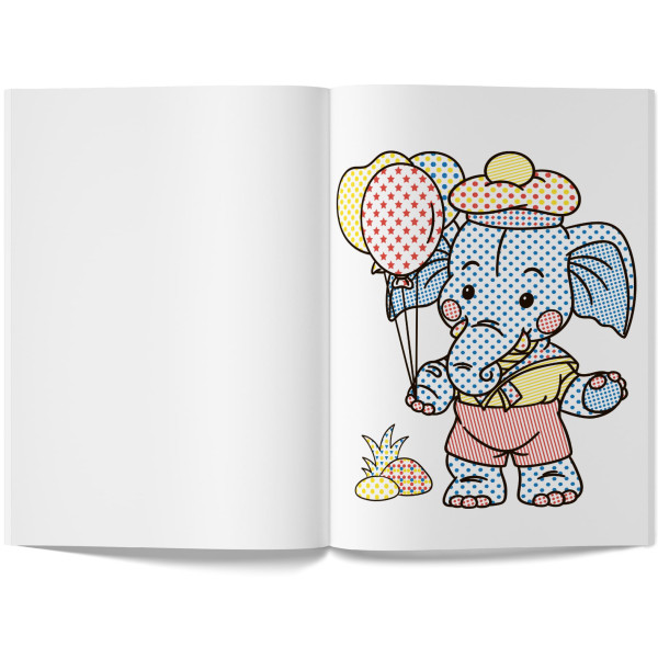Фото - Розмальовки Crystal Book чарівні водяні. Кумедні тварини (9789669874658)