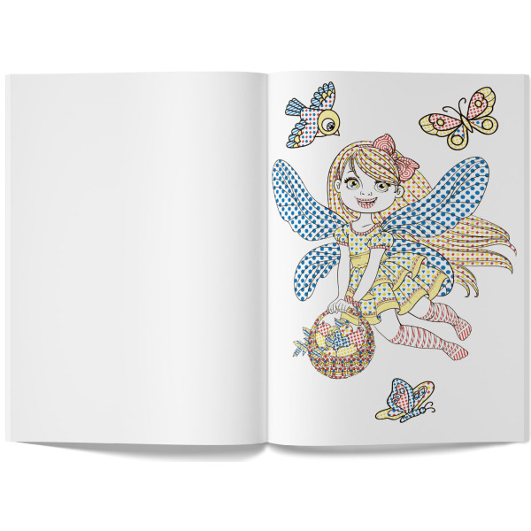 Фото - Раскраски Crystal Book волшебные водяные. Цветочные феи (9789669874634)