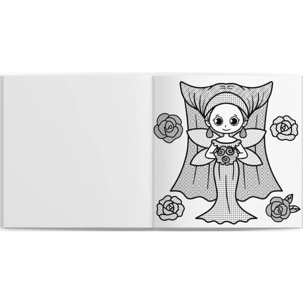 Фото - Розмальовки Crystal Book водяні із секретом. Феєчка (9786175470343)