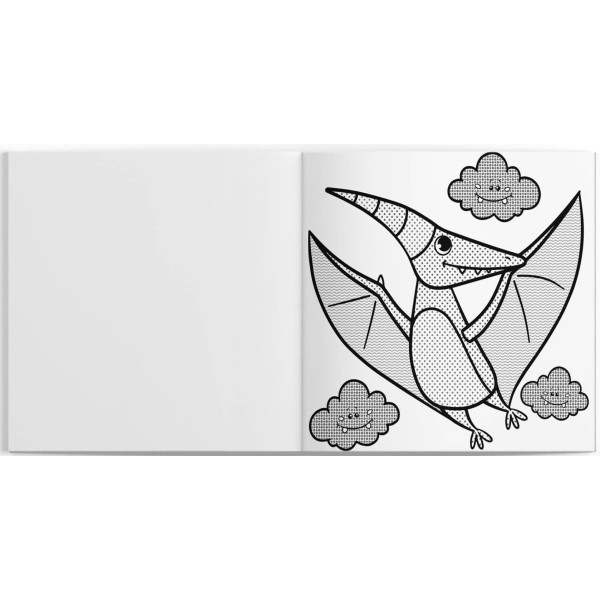 Фото - Раскраски Crystal Book водяные с секретом. Динозаврик (9786175470220)