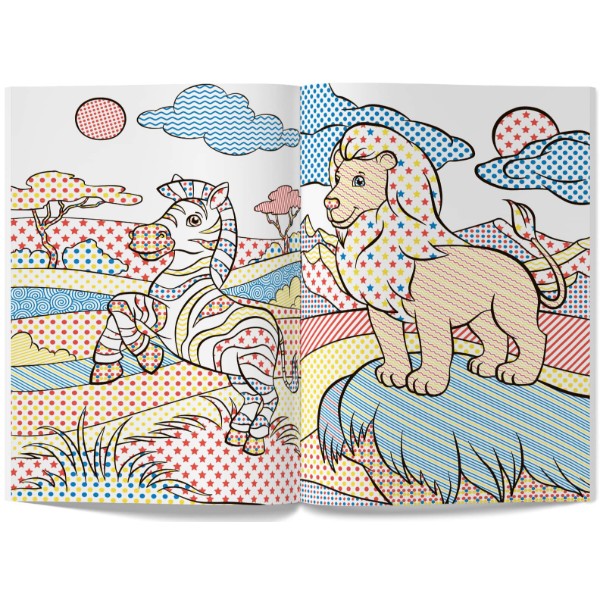 Фото - Раскраски Crystal Book волшебные водяные. Животные Африки (9789669873965)