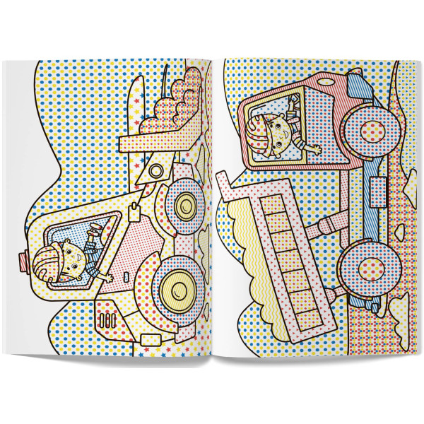 Фото - Розмальовки Crystal Book чарівні водяні. Будівельна техніка (9789669874320)